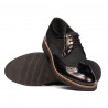 Pantofi casual barbati 826 negru combinat