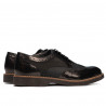 Pantofi casual barbati 826 negru combinat
