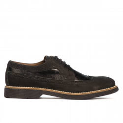 Pantofi casual barbati 829 bufo negru combinat