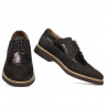 Pantofi casual barbati 829 bufo negru combinat