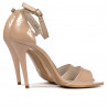 Sandale dama 1238 lac ivoriu