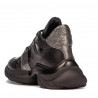 Ghete dama 3351 negru combinat