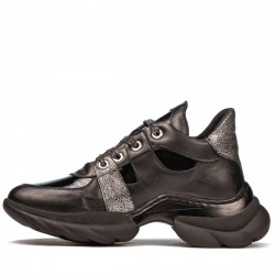 Ghete dama 3351 negru combinat