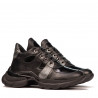 Ghete dama 3351 negru combinat