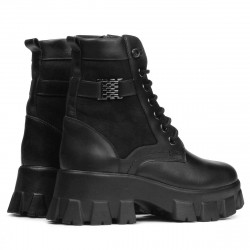 Ghete dama 3353 negru combinat