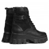 Ghete dama 3353 negru combinat
