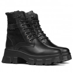 Ghete dama 3353 negru combinat