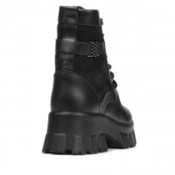 Ghete dama 3353 negru combinat