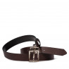 Curea dama 22m bordo+negru