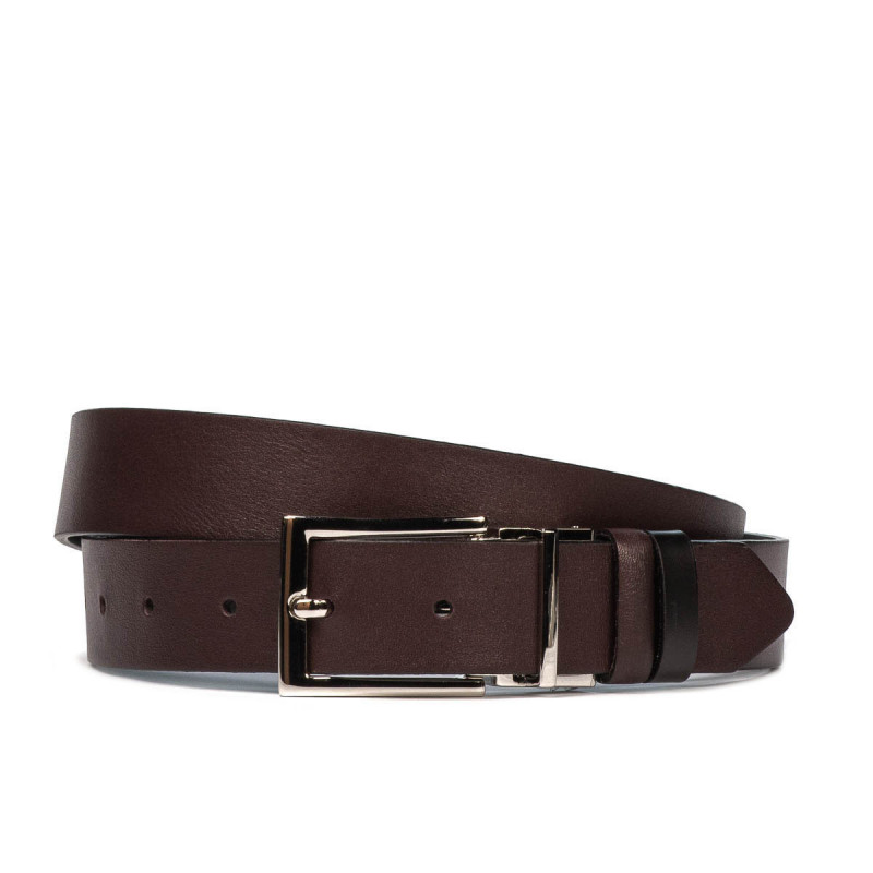 Curea dama 22m bordo+negru
