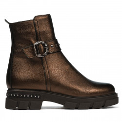 Női bokacsizma 3352 réz