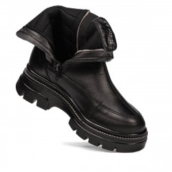 Ghete dama 3357 negru combinat
