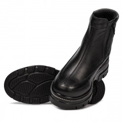 Ghete dama 3357 negru combinat
