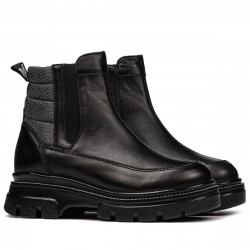 Ghete dama 3357 negru combinat