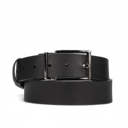 Curea barbati 36b biz negru+negru mat