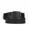 Curea barbati 36b biz negru+negru mat