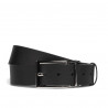 Curea barbati 36b biz negru+negru mat