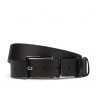 Curea barbati 36b biz negru+negru mat