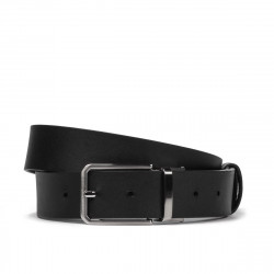 Curea barbati 35b negru+negru mat