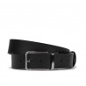 Curea barbati 35b negru+negru mat
