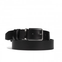 Curea barbati 35b negru+negru mat