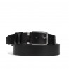 Curea barbati 35b negru+negru mat