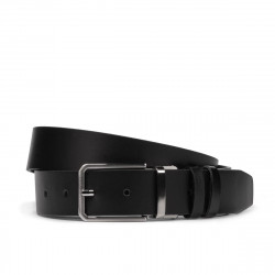 Curea barbati 35b negru+negru mat