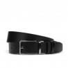 Curea barbati 35b negru+negru mat