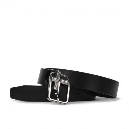 Curea barbati 35b negru+negru mat