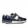 Pantofi copii 2005 indigo sifef+alb
