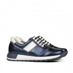 Pantofi copii 2005 indigo sifef+alb