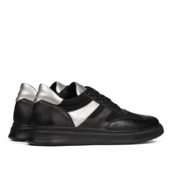 Pantofi sport 928 negru combinat