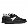 Pantofi sport 928 negru combinat