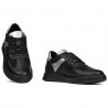 Pantofi sport 928 negru combinat