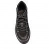 Pantofi casual dama 6026 negru combinat