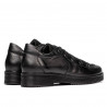 Pantofi casual dama 6026 negru combinat