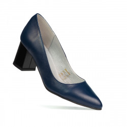 Elegáns női cipő 1283 indigó