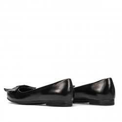 Női balerinák 6033 fekete kombinált