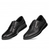 Pantofi casual 929 negru combinat