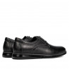 Pantofi casual 929 negru combinat
