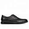 Pantofi casual 929 negru combinat