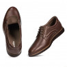 Pantofi casual 929 maro combinat