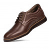 Pantofi casual 929 maro combinat