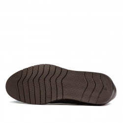 Pantofi casual 929 maro combinat