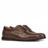 Pantofi casual 929 maro combinat