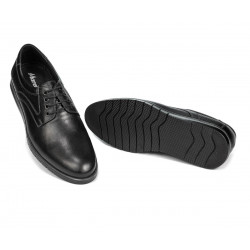 Pantofi casual 929 negru combinat
