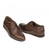 Pantofi casual 929 maro combinat