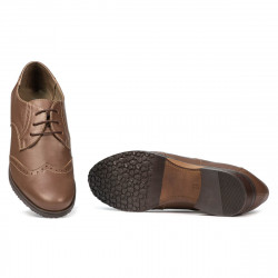 Pantofi casual dama 653 capucino