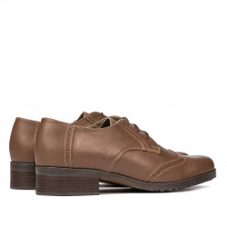 Pantofi casual dama 653 capucino