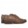 Pantofi casual dama 653 capucino